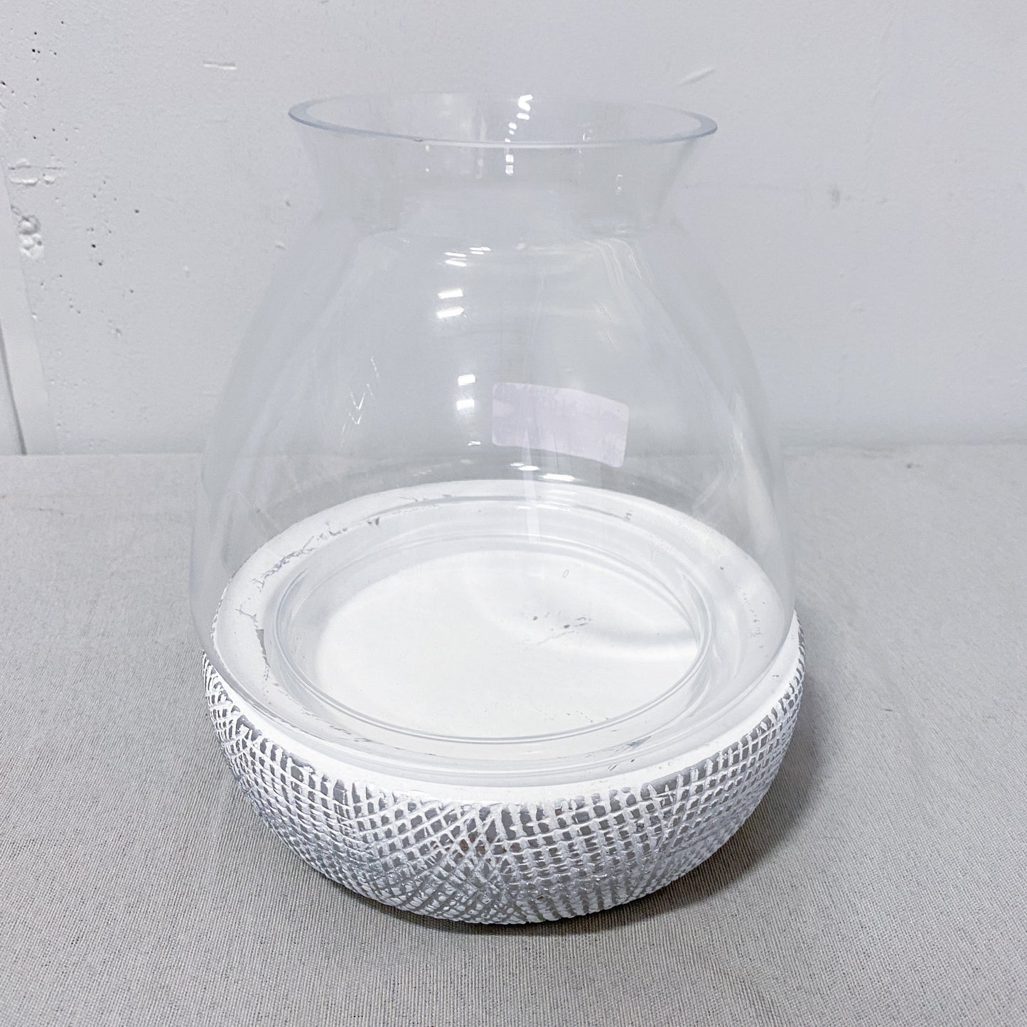 Fluted Round Candle Holder