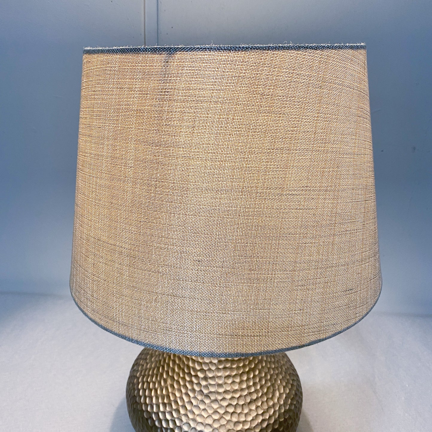 Hammered Antique Bronze Table Lamp