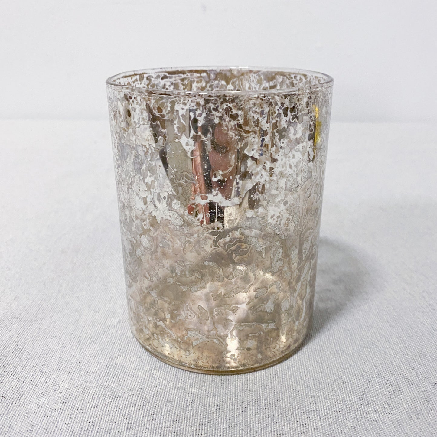 Mercury Glass Candle Holder
