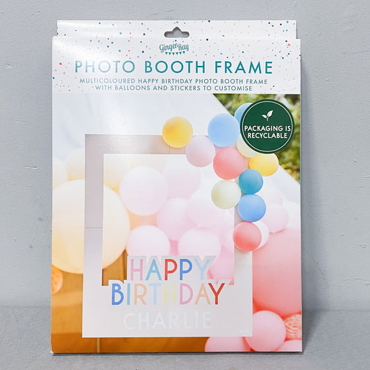 Birthday Photo booth Frame