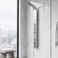 68-Inch 6-Jet Shower Wall Panel System with Fixed Rainhead Handheld Wand