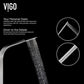 68-Inch 6-Jet Shower Wall Panel System with Fixed Rainhead Handheld Wand