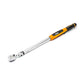 1/2 in. Flex Head Electronic Torque Wrench with Angle 25 ft./lbs. to 250 ft./lbs.
