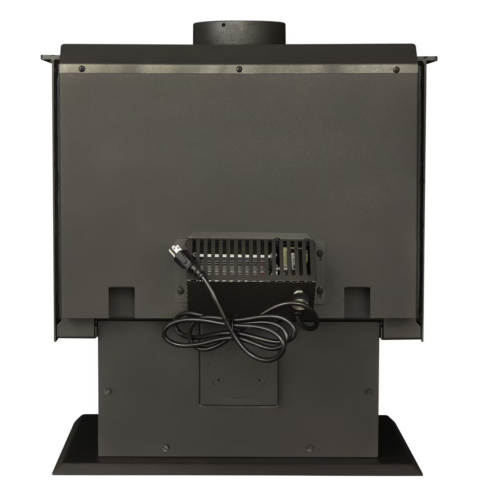Mid-sized Plate steel Pedestal Wood Stove