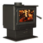 Mid-sized Plate steel Pedestal Wood Stove
