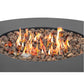 40-inch Outdoor Patio Round Gas Fire Pit 65000 BTUs