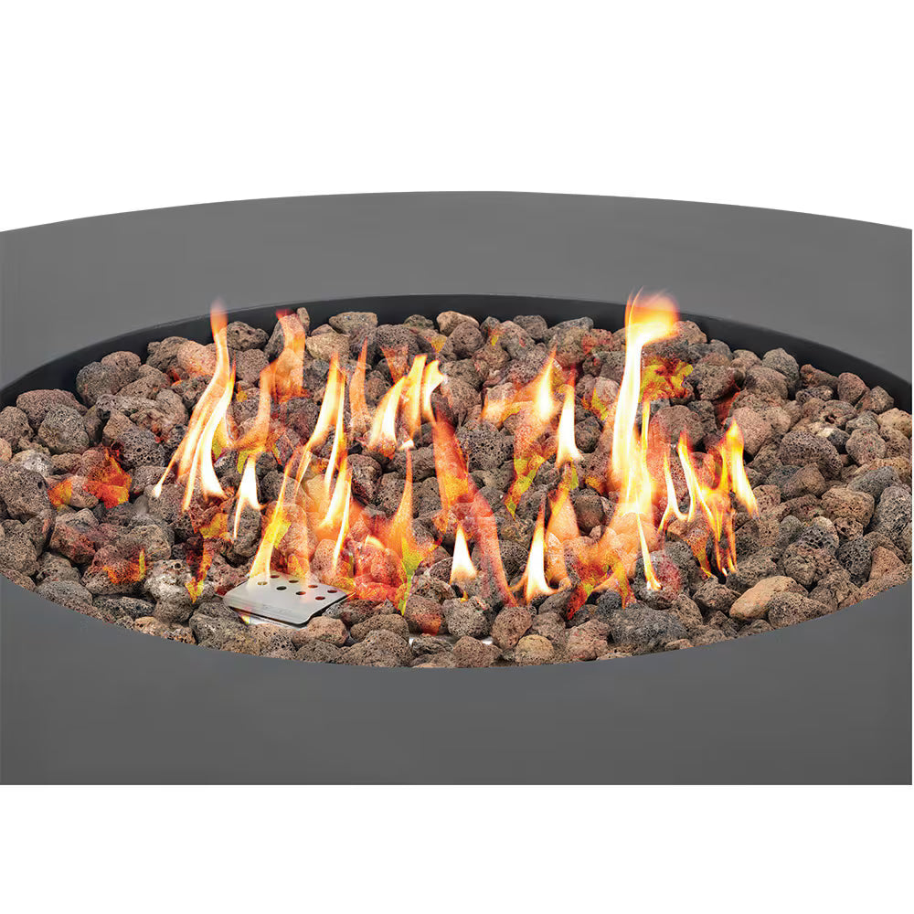 40-inch Outdoor Patio Round Gas Fire Pit 65000 BTUs