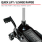 3Ton Quick Lift Service Jack with Foot Pedal