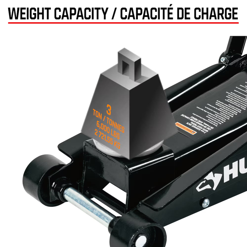3Ton Quick Lift Service Jack with Foot Pedal