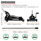 3Ton Quick Lift Service Jack with Foot Pedal