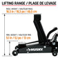 3Ton Quick Lift Service Jack with Foot Pedal