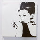 35" x 35" Audrey Hepburn Canvas Art