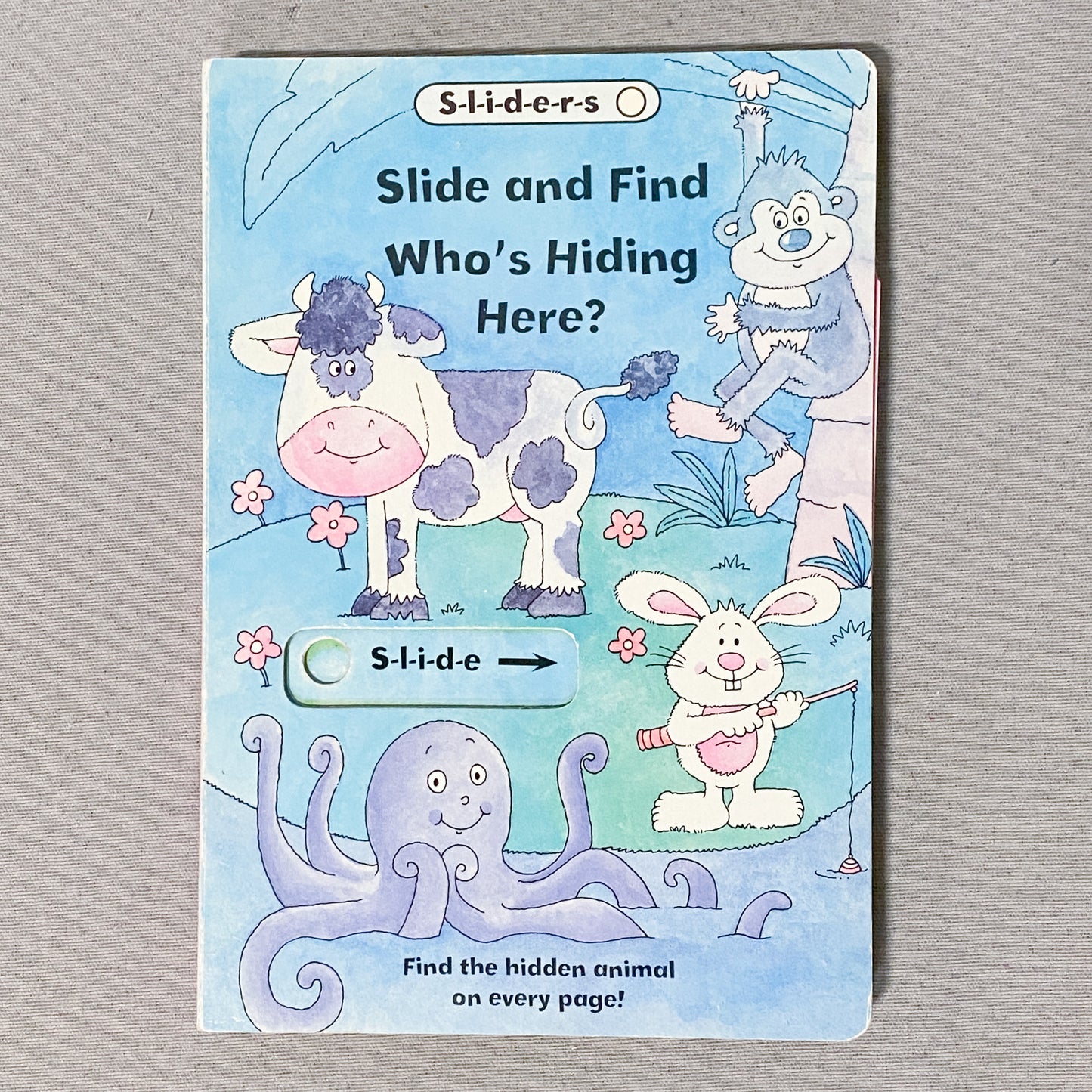 Slide & Find Animals Kids Book