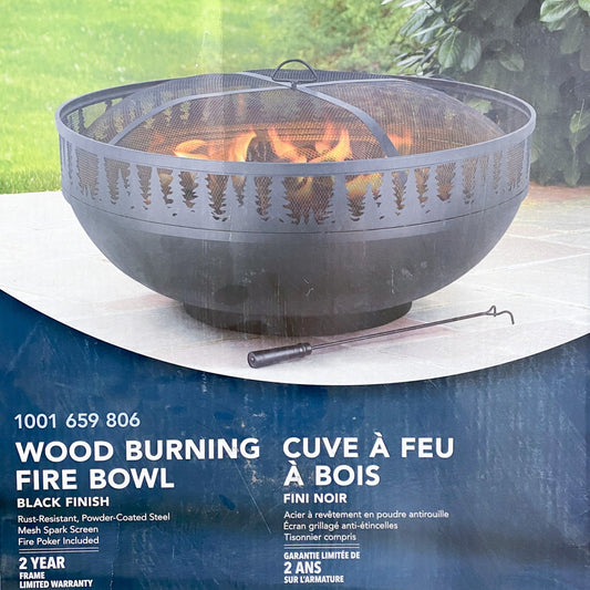 Wood Burning Fire Bowl