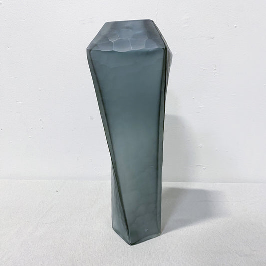 Smoked Glass Vase - Skinny