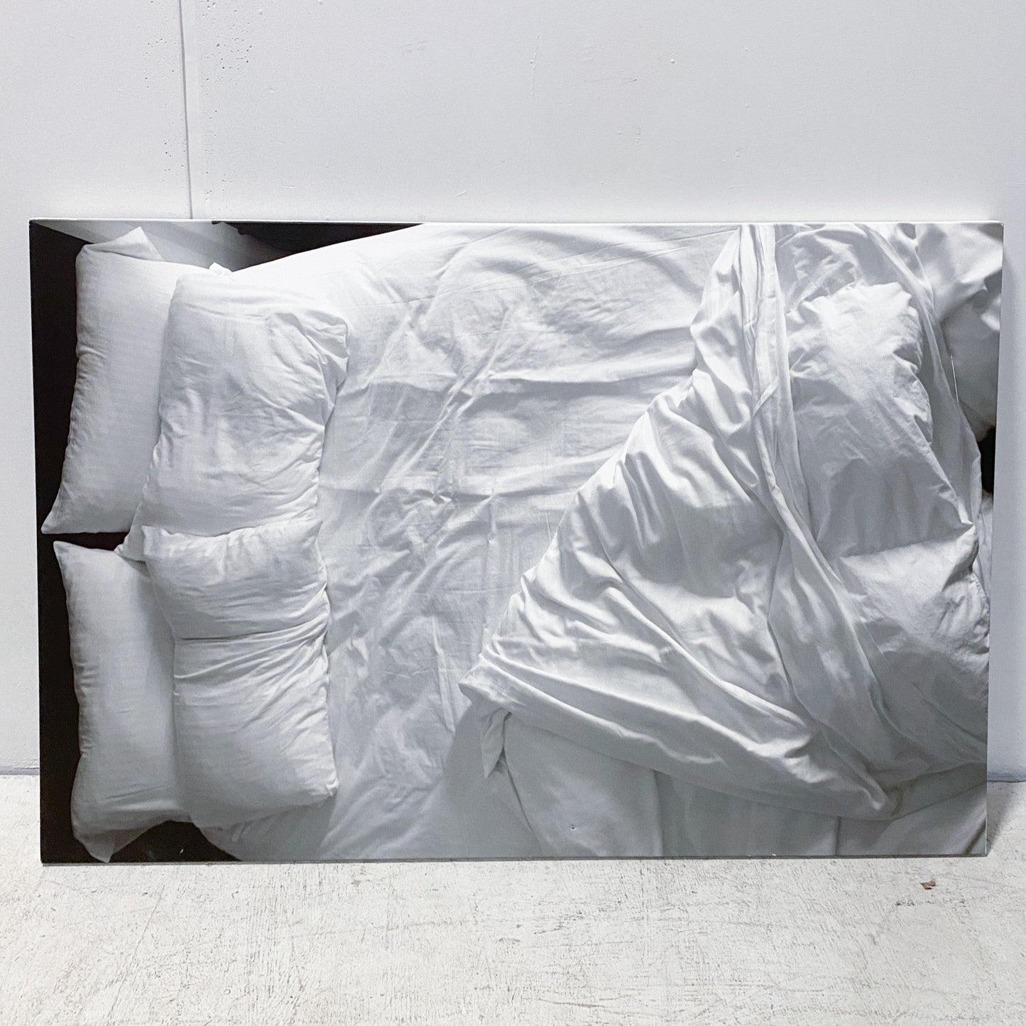 54" x 36" Bed Canvas Art