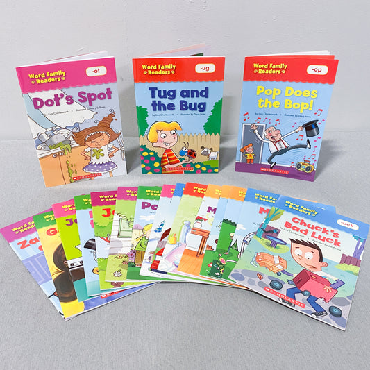 Kids Word Family Books (Set of 18)