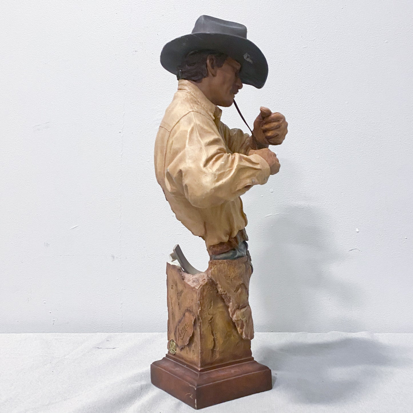 19" Cowboy Statue
