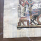 15" x 19" Framed Egyptian Painting on Papyrus